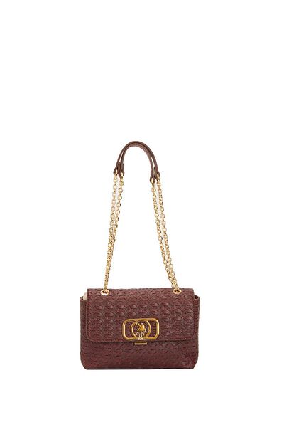 U.S. Polo Assn. Geantă de umăr pentru femei Us23649 Model Claret Red