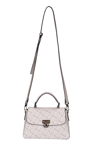 U.S. Polo Assn. White Gray Women's Messenger Bag Us24102