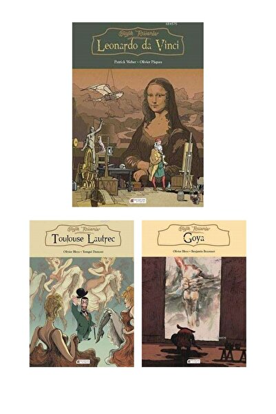 Akıl Çelen Kitaplar Büyük Ressamlar Dizisi-Leonardo Da Vinci-Henri De Toulous...