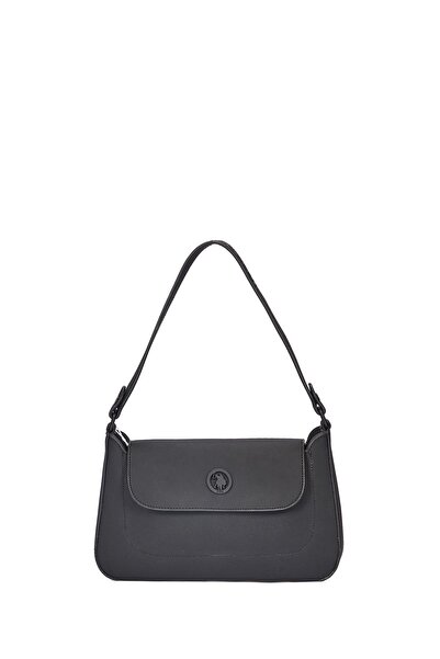 U.S. Polo Assn. Black Women's Shoulder Bag Us24283