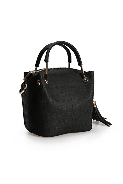 Lucky Bees Dámská kabelka do ruky a přes rameno se vzorem