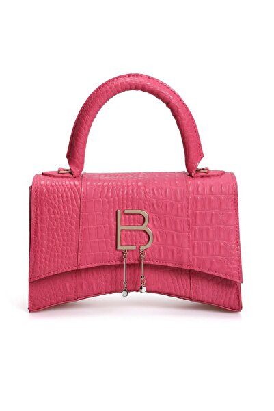 Lucky Bees Dámská kabelka do ruky a přes rameno s krokodýlím vzorem