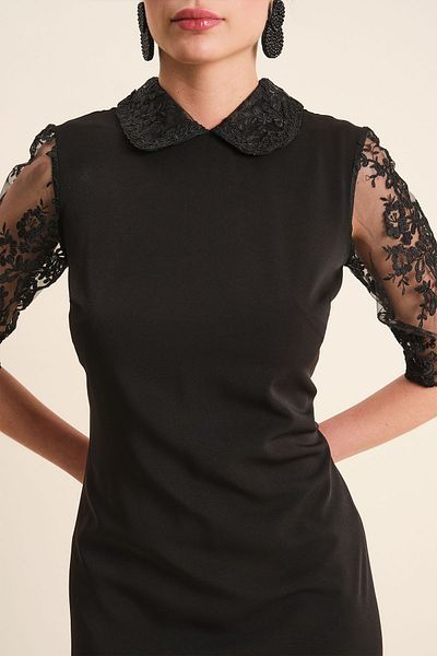 VERDA Dress - Embroidered Detailed Design