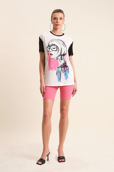 VERDA Face Printed T-Shirt