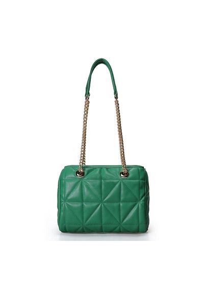 Lucky Bees Gesteppte gemusterte Hand- und Schultertasche für Damen