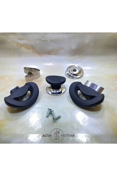 ALTIN MUTFAK Bakalit Siyah Tencere Kulpu