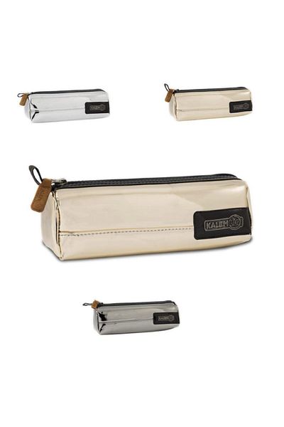 Kalemlig Klg-Mm03 Middle Mirror Single Compartment Pencil Bag 21X6X10 Cm Mixed Colors