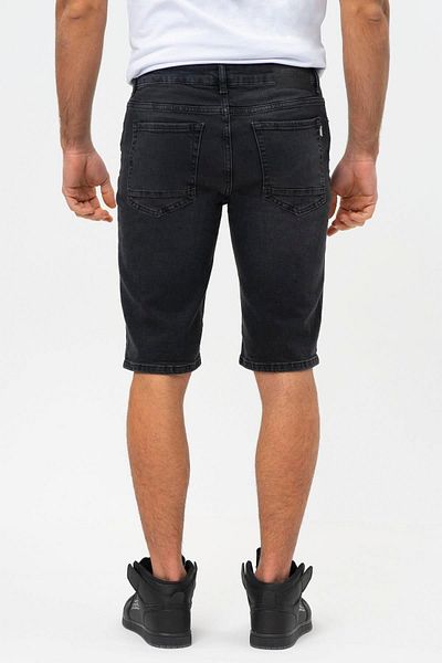 No Fear Men's Black Denim Shorts - M50096