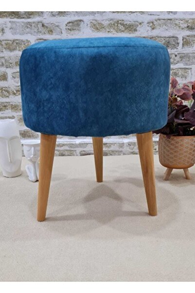 PufyHome Indigo Mavi Çok Amaçlı Puf Koltuk