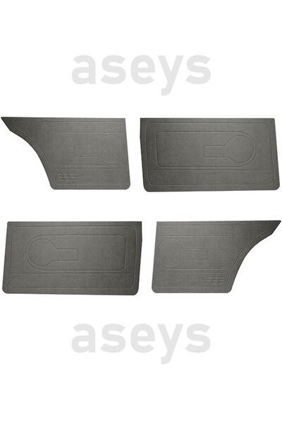 Özişler Tofaş Şahin Gri Kapı Döşemesi 4 Parça