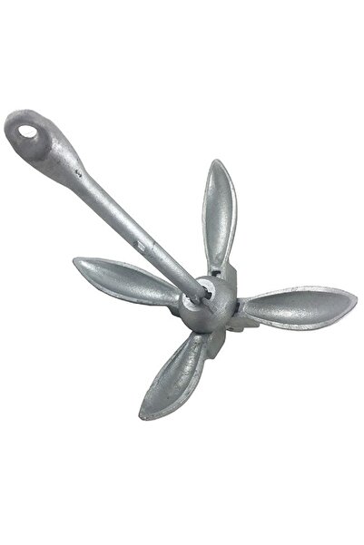 Genel Markalar Tekne Çapası. 1,5Kg. Şemsiye Çapa. Açılır Kapanır. Galvaniz Bo...