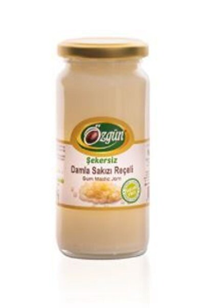 ÖZGÜN ZEYTİN & ZEYTİNYAĞI Şeker Ilavesiz Damla Sakızı Reçeli (300 Gr)