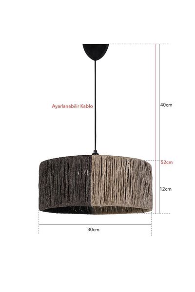 Hmydesign Froid Pendant Lamp Chandelier Gray Green