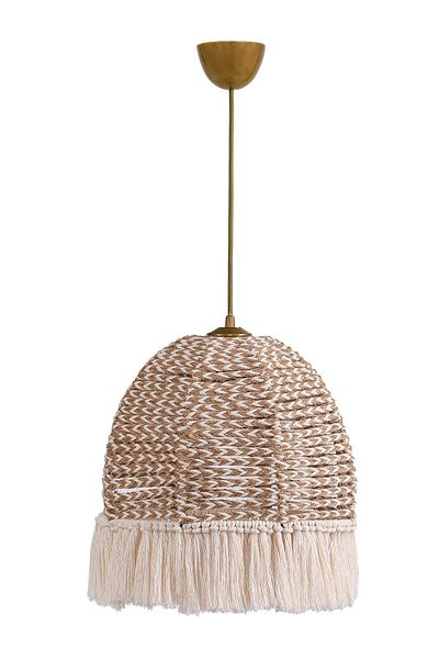 Hmydesign Delacorde Handmade Chandelier Jute Ecru Hnmd-42