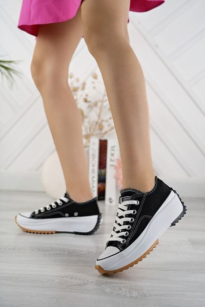 SHOEBOURNE Pantofi sport Run Star Canvas negri unisex