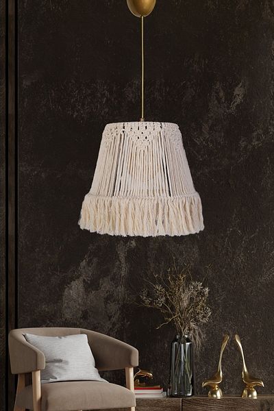 Hmydesign Tresse Corde Handmade Cream Chandelier Hnmd-42