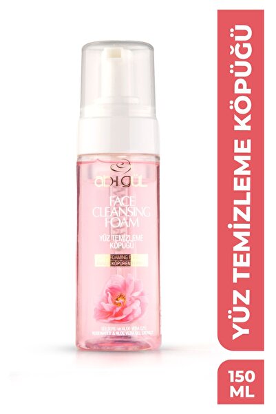 Ab-ı Gül Yüz Temizleme Köpüğü 150 ML | Gül Suyu ve Aloe Vera Özü İçeren Özel ...