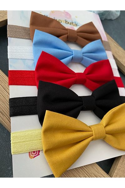 Miniko Butik Children's Bow Tie Set of 5