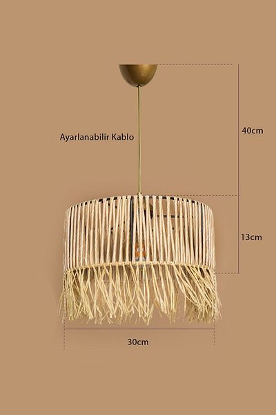 Hmydesign Patent Chandelier Natural