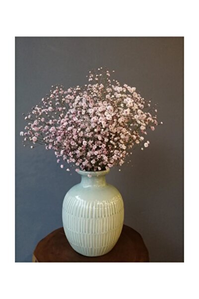 Kuru Çiçek Deposu Kuru Çiçek 1.kalite Şoklanmış Dökülmeyen Toz Pembe Cipso Demeti