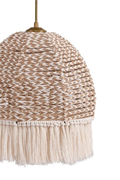 Hmydesign Delacorde Handmade Avize Jüt Ekru