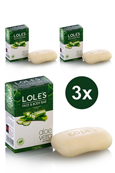 Lole's Bitkisel Aloe Vera Sabunu 3 x 100 gr