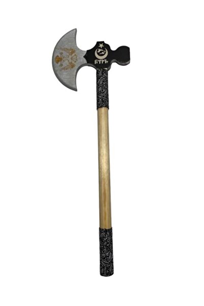 FIESSE Oyuncak Ahşap Balta Türk Baltası Kayı Baltası Ahşap Balta En Güzel Çocuk Karne Tatil Hediyesi