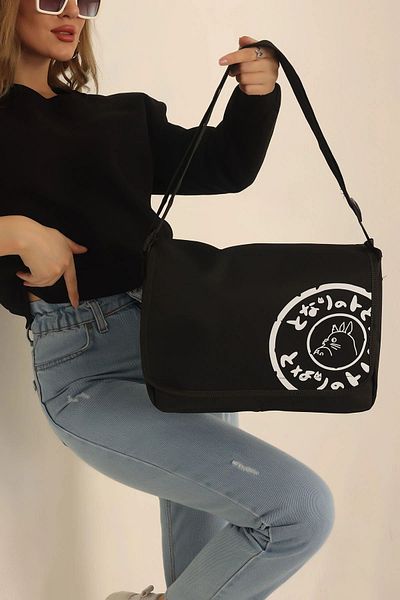 Rosmod Geantă Messenger cu model unisex în stil stradal