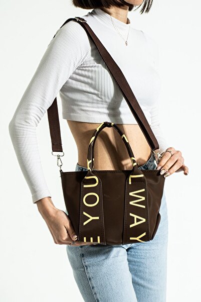 Rosmod Geantă de damă Bitter Brown din pânză organică