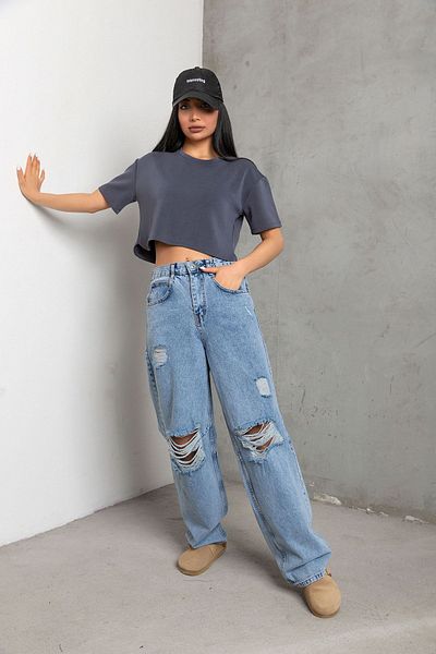 Domoda Smoked Modal Ultra Soft Touch - Γυναικεία Crop Top Σειρά @savona