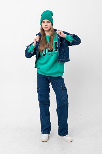 Domoda Dark Blue Denim Jean Coat - Double Pocket Women's Jeans Jacket