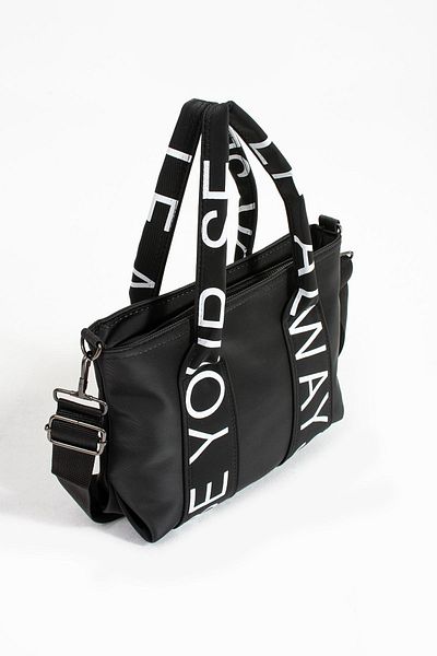 Rosmod Női fekete organikus vászonszövet Crossbody táska