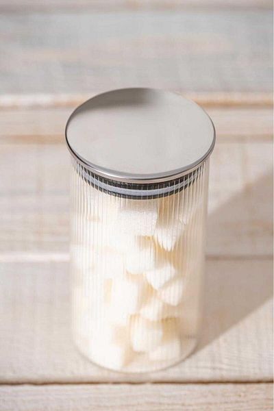 ACAR 300ML LINES Borosilicate Glass Jar