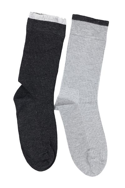 Trick or Treat Anthracite 2 Pack Bamboo Socks