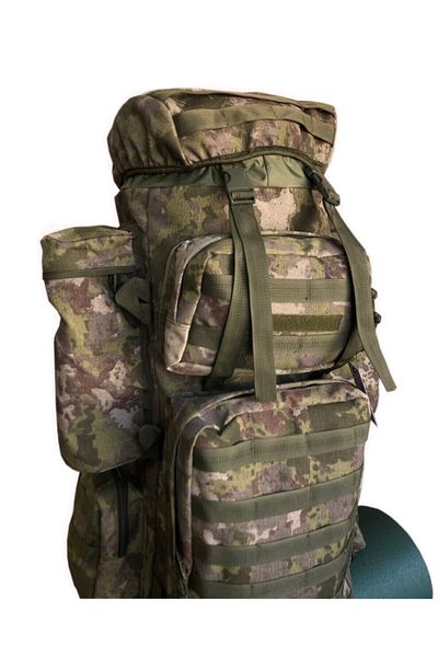 Flaş Askeri Malzeme Unisex New Camouflage Pattern 110 Liter Backpack - 100+10 Liter