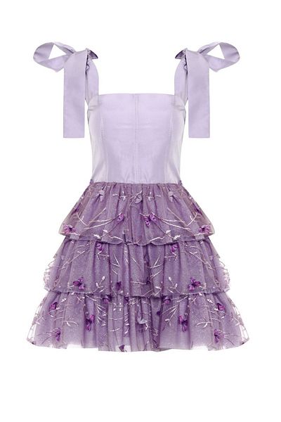 Reorah Collection Purple Sky Dress- Size L