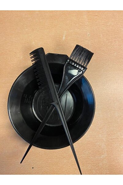 Niva Saç Boyama Seti 3'lü Kase-fırça- Tarak