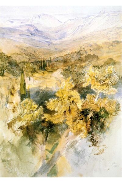 Tablosan Pictură pe pânză cu flori galbene acuarela 20x30 Cm Kb27156 20x30 Cm