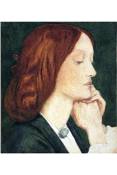 Tablosan Акварел „Червенокоса жена“ Платно 30x30 cm Kb27174 30x30 cm