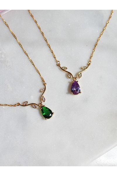Reorah Collection Island Princess Necklace-green