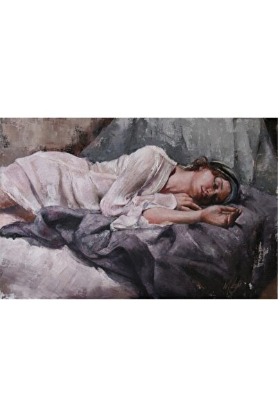 Tablosan Pictură pe pânză Femeie întinsă 30x40 Cm Kb13437 30x40 Cm