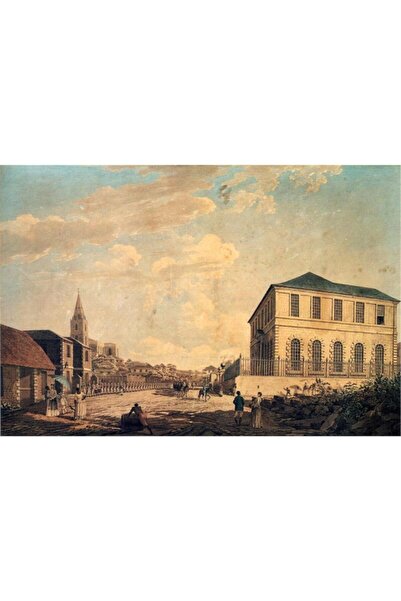 Tablosan Pictură pe pânză acuarelă oraș 20x30 Cm Kb27014 20x30 Cm