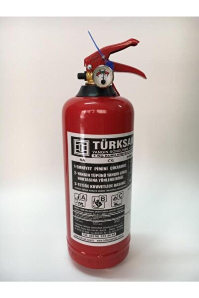 Türksan 1.kg Abc Tozlu Yangın Söndürme Cihazı
