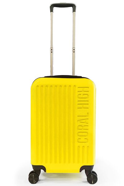 Coral High Abs Sarı Küçük Boy Valiz 16456