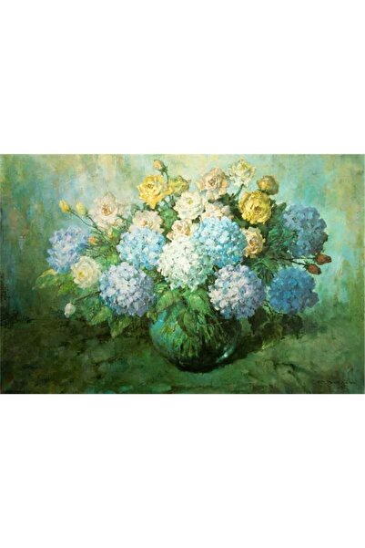 Tablosan Flori în vază Pictură pe pânză 20x30 Cm Kb03126 20x30 Cm