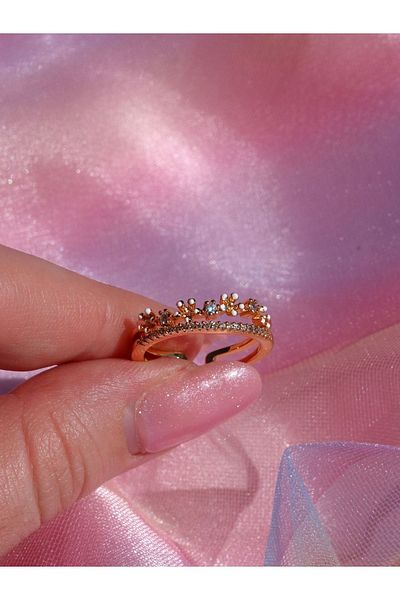 Reorah Collection Minimal Multiple Daisy Ring