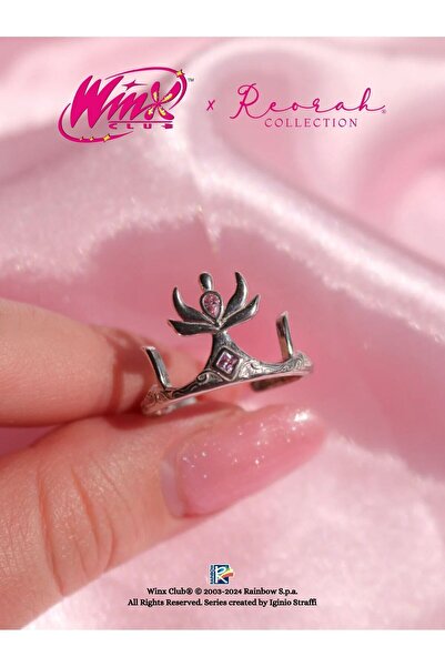 Reorah Collection Winx Club® Crown Of Dreams Yüzük 925 Ayar Gümüş-gümüş Kaplama