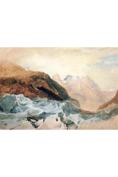 Tablosan Pictură pe pânză cu peisaj de canyon în acuarelă 20x30 Cm Kb27032 20x30 Cm