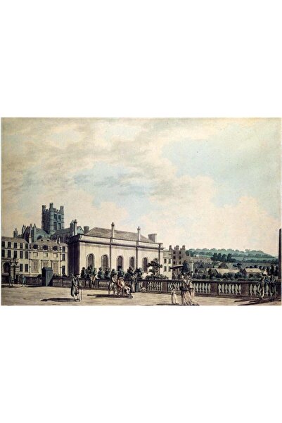 Tablosan Pictură pe pânză acuarelă oraș 30x40 Cm Kb27015 30x40 Cm