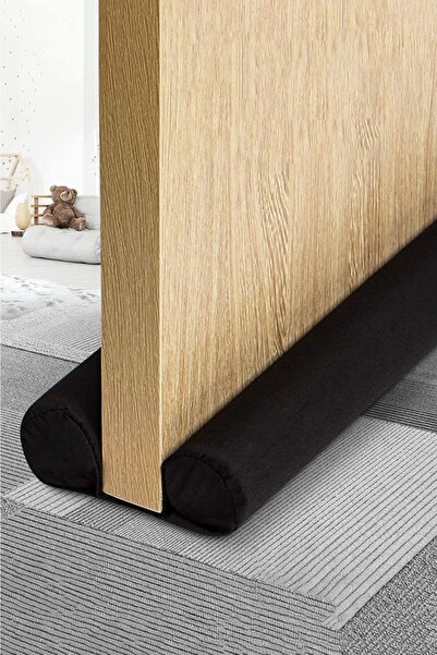 Arnee 2 Adet Kapı Altı Rüzgar Önleyici Isı Yalıtım Süngeri Rüzgarlık Toz Soğuk Sünger Çift Taraflı